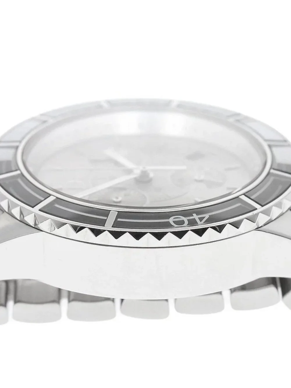 Dior crystal CD114312 Chronograph gray Dial Quartz Men's Watch_965438